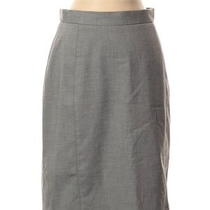 Gianni Bini Casual Skirt, Size 4 Gray Paneled Lined Pencil 18.75" Knee length